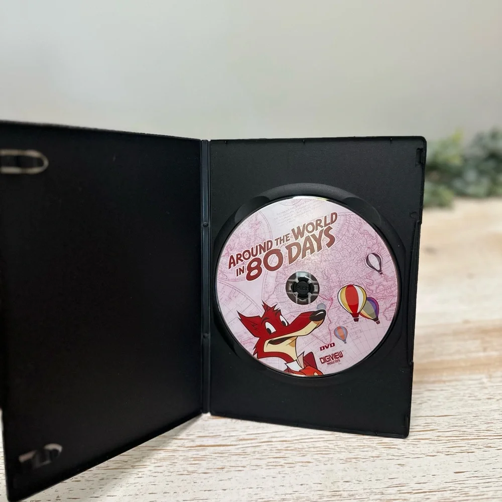 Around the World in 80 Days Animated DVD